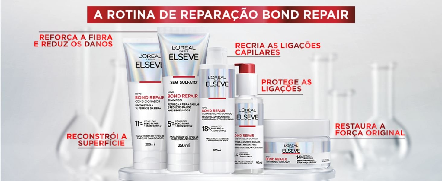 Linha Bond Repair e seus usos